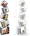 Bookshelf, Metal Bookcase 5-Tier 67