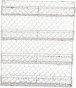 DII Farmhouse Vintage Decorative Metal Pantry Spice Rack Organizer, 17Lx2.3Wx20H