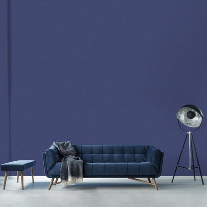 practicalWs Blue Wallpaper Peel and Stick with Tools, Modern Removable Blue Matte Wall Paper for Bedroom, 17.7'' x 236.2'' Self-Adhesive Thickened Blues Contact Paper for Cabinets and Drawers