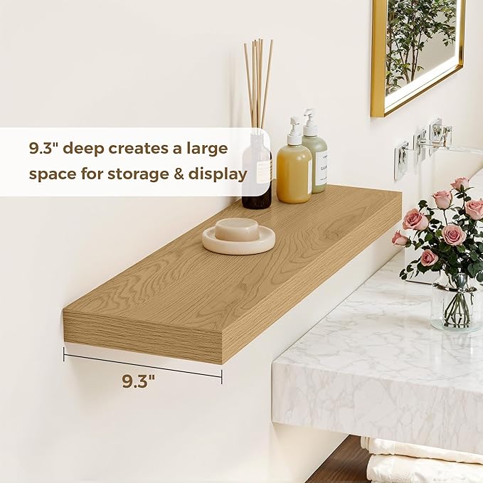 Dreamland 32 Inches Floating Shelves for Wall, 9.3