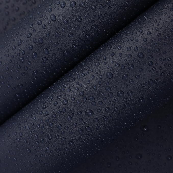 Peel and Stick Wallpaper - Navy Blue, Dark Blue Contact Paper for Cabinets, Bathroom, Bedroom, Kitchen Cabinet - Removable, Self-Adhesive Wallpaper - 17.3" x 197" Solid Color