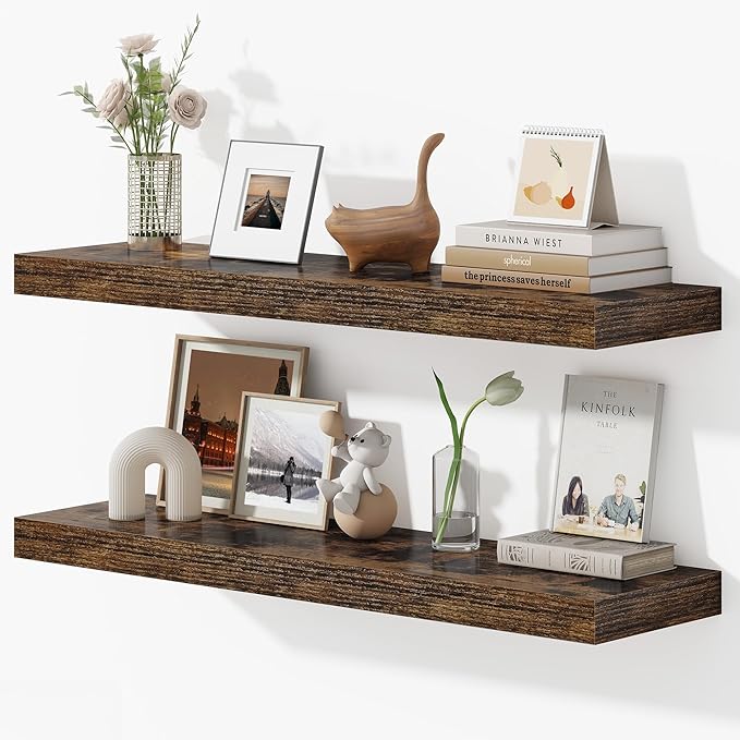 Dreamland 36 Inches Floating Shelves for Wall, 9.3