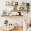Solid Wood Floating Shelves for Wall 55