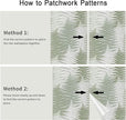 JiffDiff Botanical Fern Peel and Stick Wallpaper 17.73