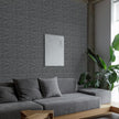 33 Pack 3D Wall Panels for Interior Wall Decor, 12''x12'' Brushed Silver Accent Textured Wall Panels, Wall Covering Panles for Living Room, Gaming Room, TV Background, Cover 32 Sq.Ft