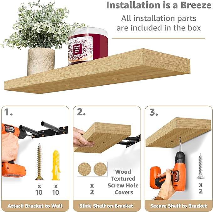 Sorbus Floating Shelves for Wall - 24