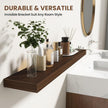 72 Inch Floating Shelves for Wall 2 Pack, 72