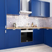 VEELIKE Royal Blue Wallpaper Peel and Stick Thick Blue Contact Paper for Cabinets Desk Drawers 15.7''x118'' Waterproof Self Adhesive Removable Wall Paper for Bedroom Bathroom Boys Room Classroom
