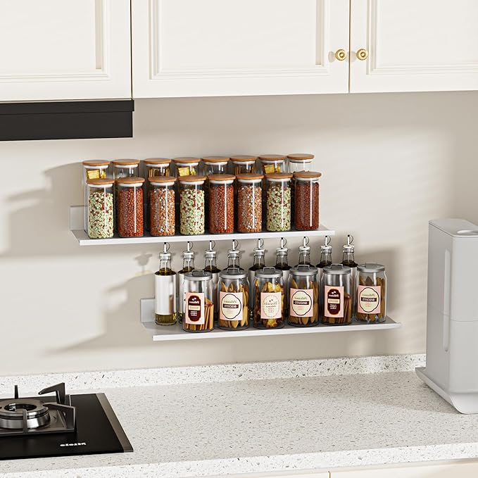 Adhesive Floating Shelves, 15.7