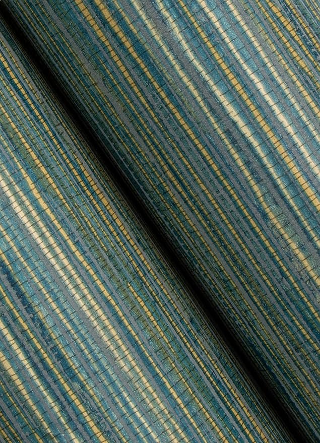 RoomMates Teal Dimensional Grasscloth Peel and Stick Wallpaper, RMK12684PLW