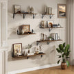 RICHFOCUS 12 Inch Deep Floating Shelves for Wall, 48