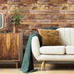Yun-aeon Brown Wood Peel and Stick Wallpaper 17.3