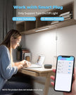 ASOKO Plug-in Under Desk Light, 16Inch LED Workbench Lights with Super Brighten 700Lumen and Smart Memory Function,3 Temps (3000K/4000K/6000K) for Kitchen Sink/Desk/Workbench