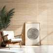 Natural Bamboo Wall Panel for Interior Wall Decor, Renewable Pole Wrap Wainscoting Paneling for Wall Ceiling Furniture Cabinet Office, 12 x 96 Inch, Carbonized