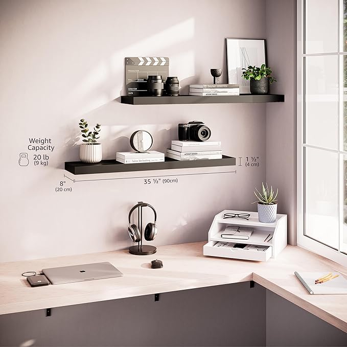 Ballucci Floating Shelves for Wall, 36