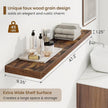 Marsmiles 48in Floating Shelves for Wall, 48