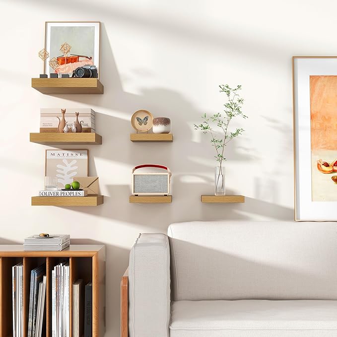 Square Floating Shelves for Wall 12
