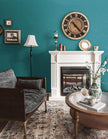 Safiyya Wallpaper Teal Silk Contact Paper Textured Wallpaper Peel and Stick Modern Removable Wall Paper Silk Decorative Self Adhesive Vinyl Rolls 118