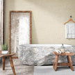 VEELIKE Beige Concrete Wallpaper Peel and Stick Textured Limewash Wallpaper for Bedroom Bathroom 15.7''x118'' Self Adhesive Sandstone Wall Paper Removable Beige Contact Paper for Walls Countertops