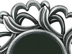 Retro Silver Mirrors for Wall Pack of 3. Round Mirrors. Decorative Mirrors.Wall Mirrors for Decor Home DecorPlastic Frames.Glass Mirrors.Make Old Silver Color.