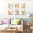 upsimples 8x10 Picture Frame Set of 5, Display Pictures 5x7 with Mat or 8 x 10 Without, Wall Gallery Photo Frames, Natural