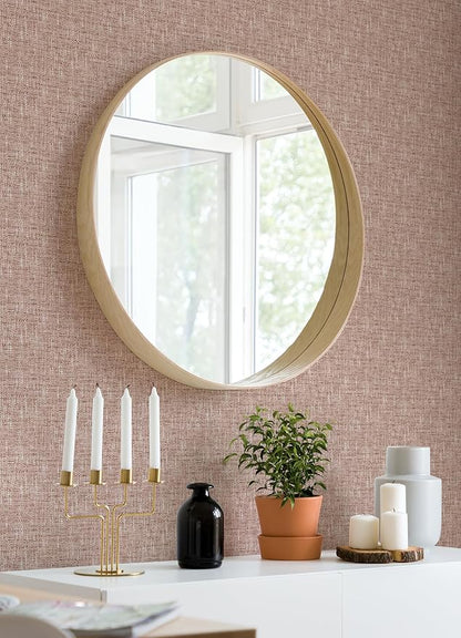 NuWallpaper Terracotta Poplin Peel and Stick Wallpaper, NUS5001