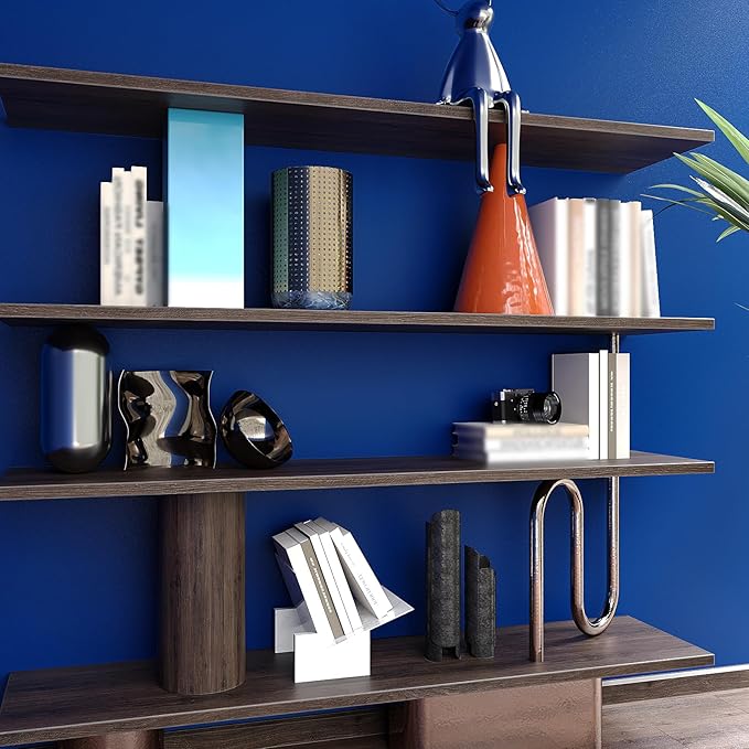 VEELIKE Thick Royal Blue Contact Paper Peel and Stick for Cabinets Desk Doors 24''x354'' Matte Blue Wallpaper for Bedroom Bathroom Boys Room Renter Friendly Self Adhesive Blue Vinyl Wrap for Kitchen