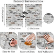 Brick Wallpaper Peel and Stick Wallpaper 17.3