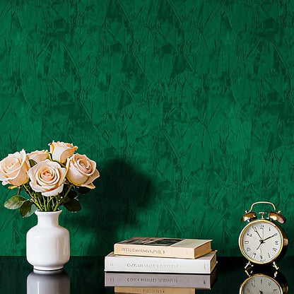 Green Crushed Velvet Fabric Wallpaper Peel and Stick Green Felt Drawer Liner Self Adhesive Velvet Flocking Liner for Jewelry Antique Adhesive Felt Fabric Contact Paper for Art Crafts 17.5x80
