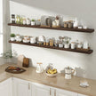 72 Inch Floating Shelves for Wall 2 Pack, 72