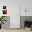 3 Set Accent Wall Molding Kit Premade Wainscoting Panels Wall Molding Peel and Stick Panel White Pre Cut Trim for Walls Picture Frame Molding for Home Decoration(31.5x31.5 Inch)
