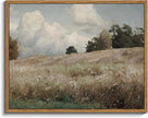 InSimSea Framed Canvas Wall Art Vintage Decor, Cornfield Countryside Scenery Rustic Farmhouse Wall Decoration, Country Decor Wall Art for Bedroom, Living Room Kitchen Bathroom, 11