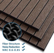 16-Pack Peel and Stick Acoustic Wall Panels, 11.8
