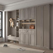 Light Wood Contact Paper Oak Contact Paper for Countertops Grey Faux Wood Wallpaper Peel and Stick Cabinet Covering 31.5