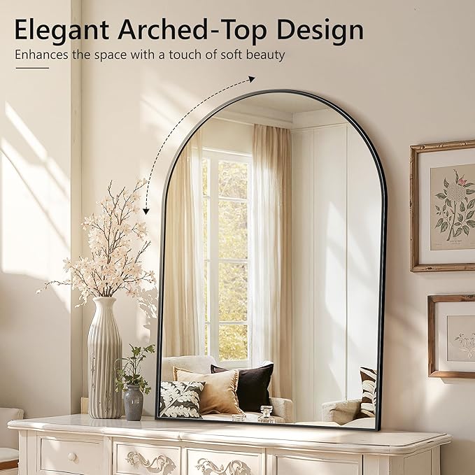 Arched Wall Mirror for Bathroom,Mirrors for Wall,35