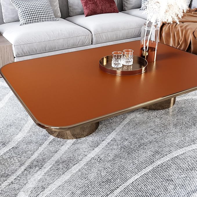 VEELIKE Matte Brown Wallpaper Stick and Peel Thick Brown Contact Paper for Cabinets Desk Furniture Wall 24''x118'' Removable Self Adhesive Terracotta Colored Wallpaper for Bedroom Bathroom Living Room