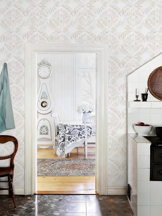 Boho Wallpaper Neutral Peel and Stick Wallpaper 197