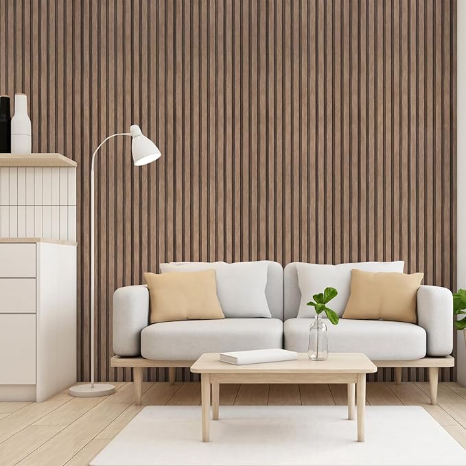 Yun-aeon Natural Wood Peel and Stick Wallpaper Wood Slats - 17.3