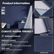 Dark Blue Peel and Stick Wallpaper - Removable Waterproof Self Adhesive Contact Paper - Silk Boys Wall Covering Poster Board - Kitchen Countertop Vinyl Wrap for Bathroom Cabinet 15.7x118