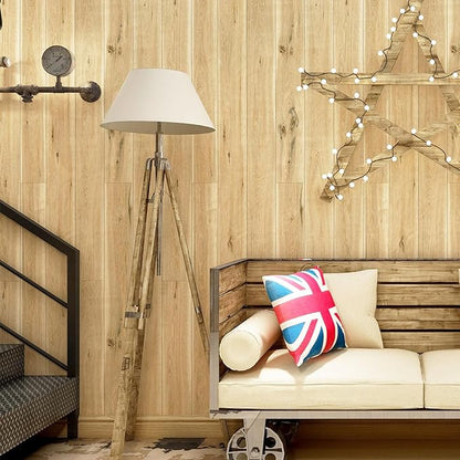 Yun-aeon Realistic Wood Peel and Stick Wallpaper 17.7"x300" Contact Paper Wood Grain Self-Adhesive Film Waterproof & Removable Wallpaper Decorative Vinyl for Kitchen Countertops Cabinets