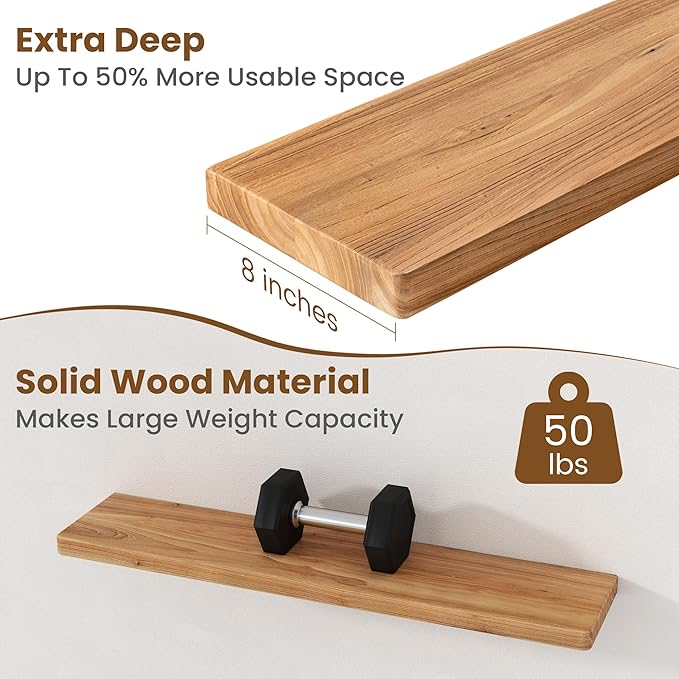 Floating Shelves for Wall, 36