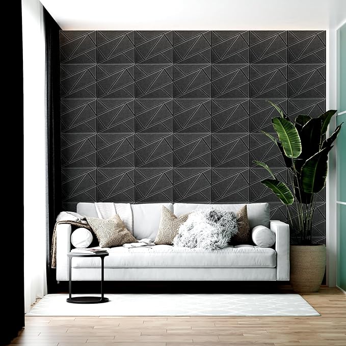 Art3dwallpanels 18 Pack Acoustic Panels 12