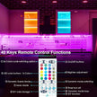 maylit Smart Under Cabinet Lights Plug in, 3 Pcs 12 Inch Ultra Thin Under Cabinet Lighting, Multicolor Under Counter Lights for Kitchen, Dimmable Mood Light for Cabinet, Counter, Workbench