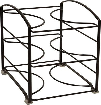 Deco Brothers Wrap Organizer Rack for Kitchen Cabinet, 3 Tier, Bronze