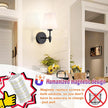 Battery Operated Wall Sconces Set Of Two, Wireless Battery Wall Light With 10000mAh RGB Rechargeable Magnetic Bulb, Rechargeable Wall Sconce With Remote Control For Bedroom, No Electrician Required