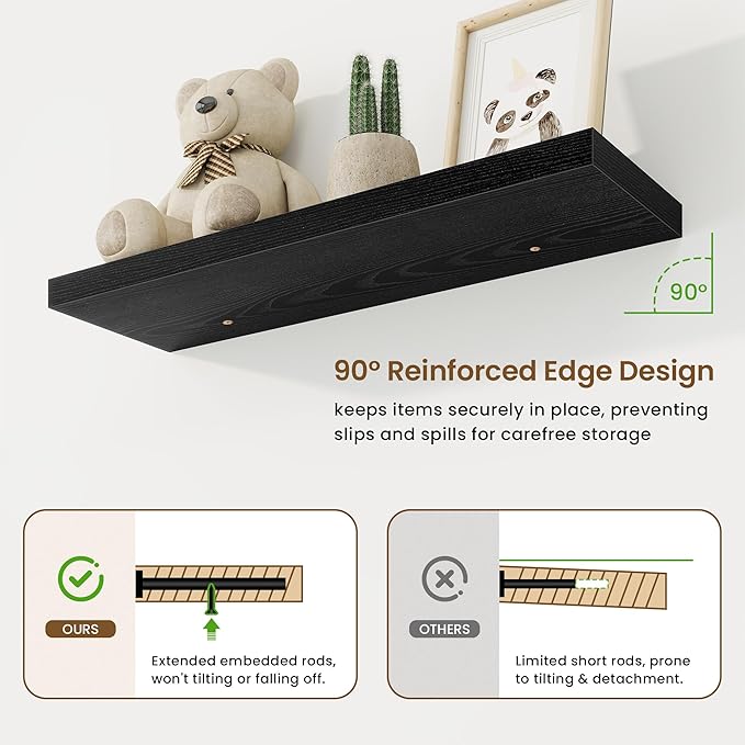 32in Floating Shelves for Wall, 32