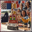 4 Pcs Racing Birthday Party Decoration Race Car Table Decorations Wooden Traffic Light Decor Racing Car Table Centerpieces for Photo Props Decor Birthday Party Supplies