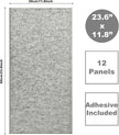 Acoustic Panels 12-Pack Soundproof Wall Panels 24