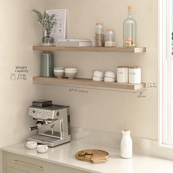 Ballucci Floating Shelves for Wall, 48