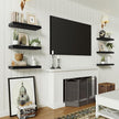 Vivelove Black Bathroom Shelves Over Toilet, 16